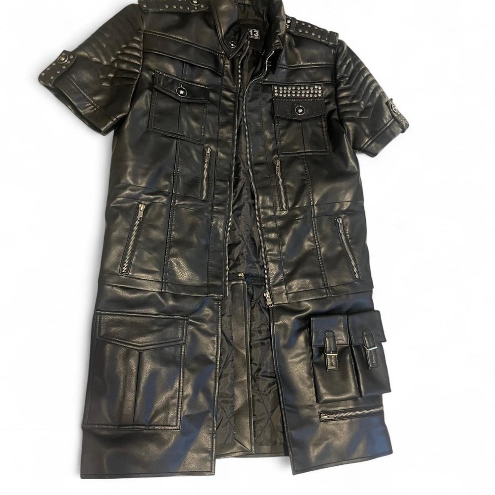 Black leather Bix 13 jacket  Grunge Punk Tokyo